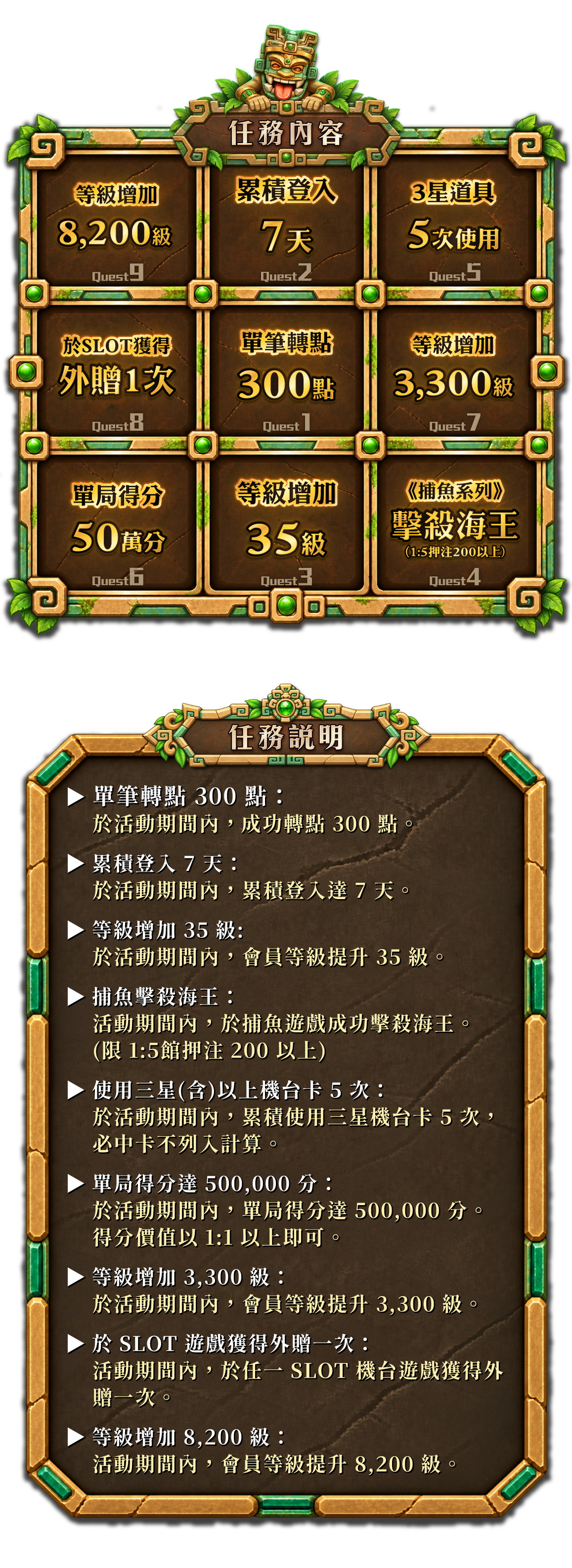 可兌換獎勵第一組